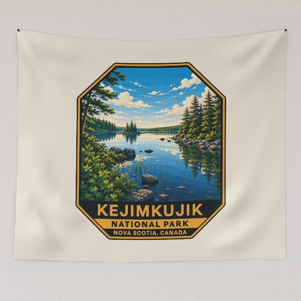 Item preview, Kejimkujik National Park Canada – Vintage Wilderness Adventure designed and sold by Gideon Emmerich.