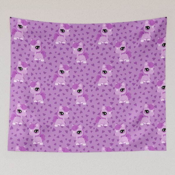 Item preview, #DBB1E1: Purple Horse designed and sold by That_Blind_Artist.