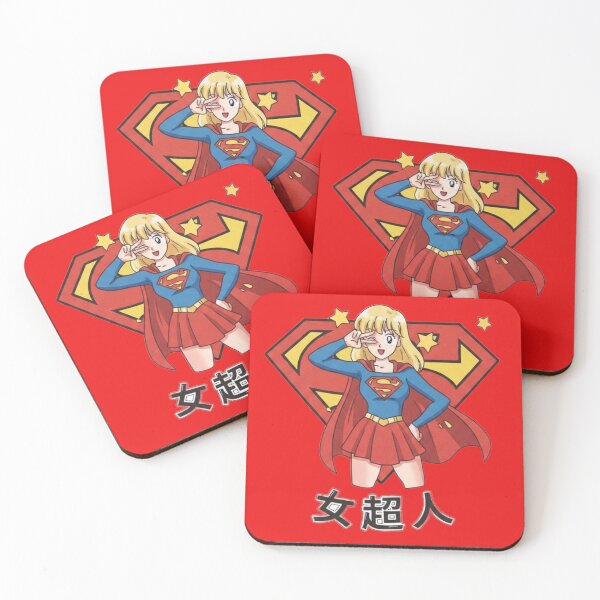 Item preview, Retro Superhero Anime Girl Vintage Manga Style designed and sold by redkat-4.
