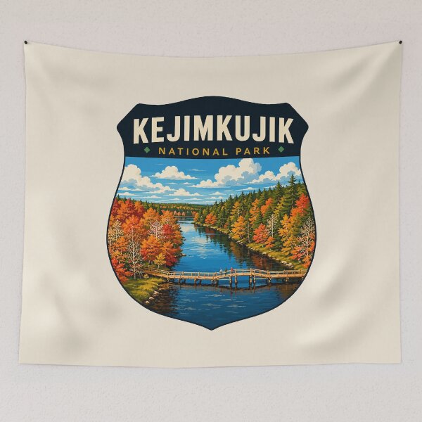 Item preview, Kejimkujik National Park Canada – Vintage Wilderness Adventure designed and sold by Gideon Emmerich.