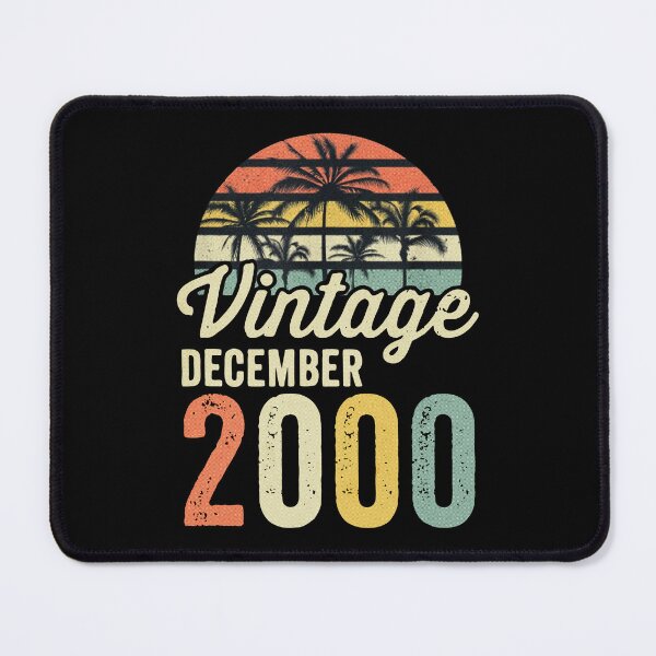 Item preview, Vintage December 2000 25th Birthday Palm Trees Sunset Art designed and sold by remamijo.