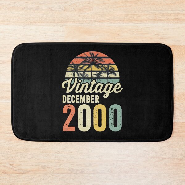 Item preview, Vintage December 2000 25th Birthday Palm Trees Sunset Art designed and sold by remamijo.