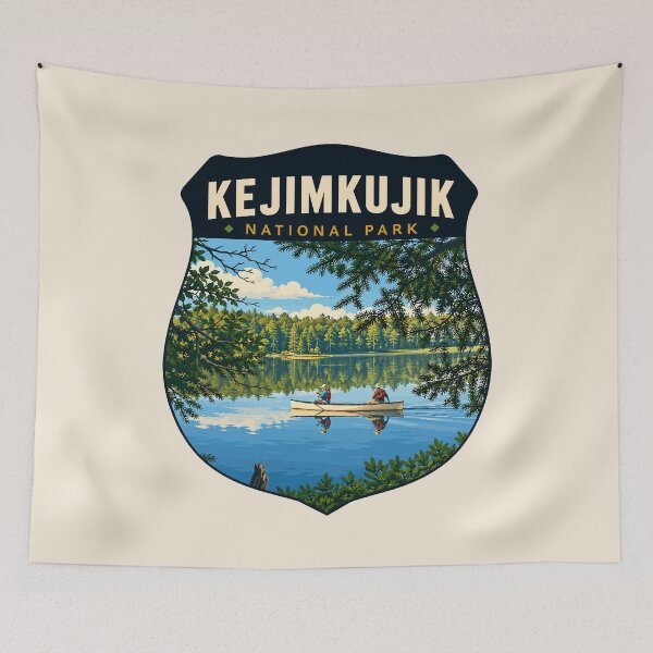Item preview, Kejimkujik National Park Canada – Vintage Wilderness Adventure designed and sold by Gideon Emmerich.