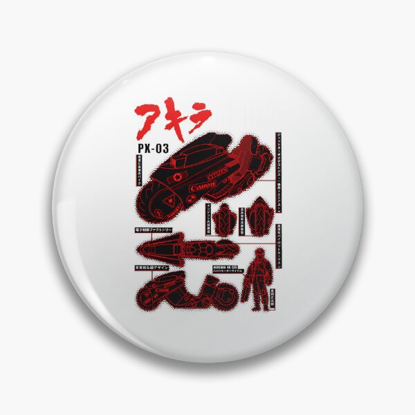 Item preview, AKIRA Kaneda Motorcycle Blueprint Anime designed and sold by beetlechds.