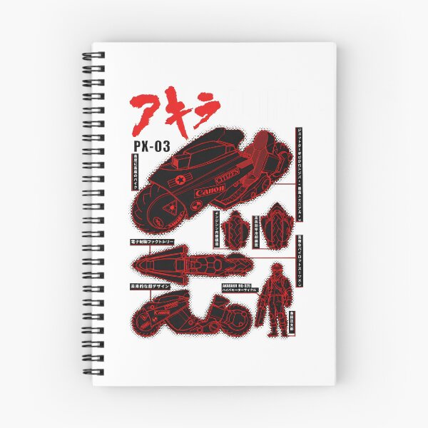 Item preview, AKIRA Kaneda Motorcycle Blueprint Anime designed and sold by beetlechds.