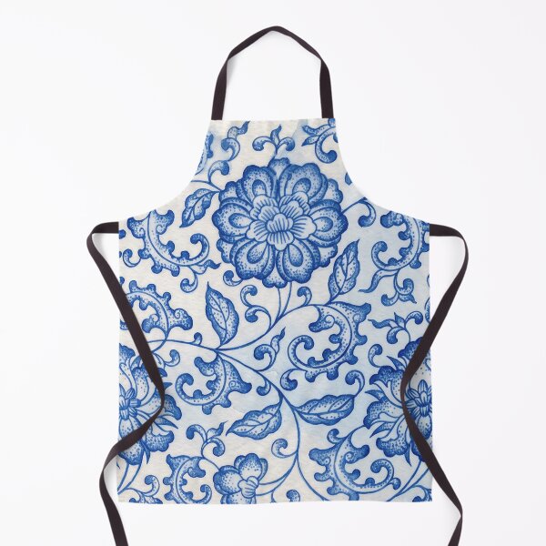 Item preview, Blue and White Chinoiserie Porcelain Pattern designed and sold by Fani*.