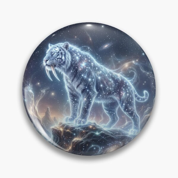 Item preview, Celestial Smilodon (Saber-Toothed Tiger) designed and sold by Tridentulus.