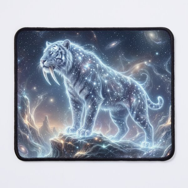 Item preview, Celestial Smilodon (Saber-Toothed Tiger) designed and sold by Tridentulus.
