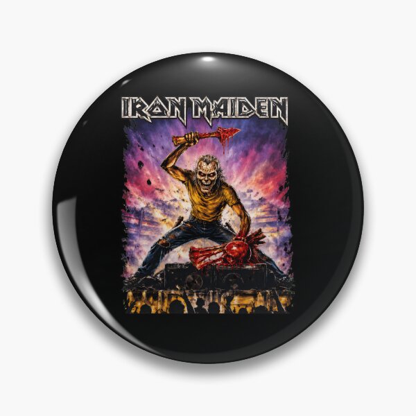 Item preview, Maiden Eddie Blood Axe Heavy Metal designed and sold by Rafiqrafisqy.