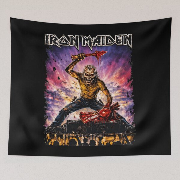 Item preview, Maiden Eddie Blood Axe Heavy Metal designed and sold by Rafiqrafisqy.