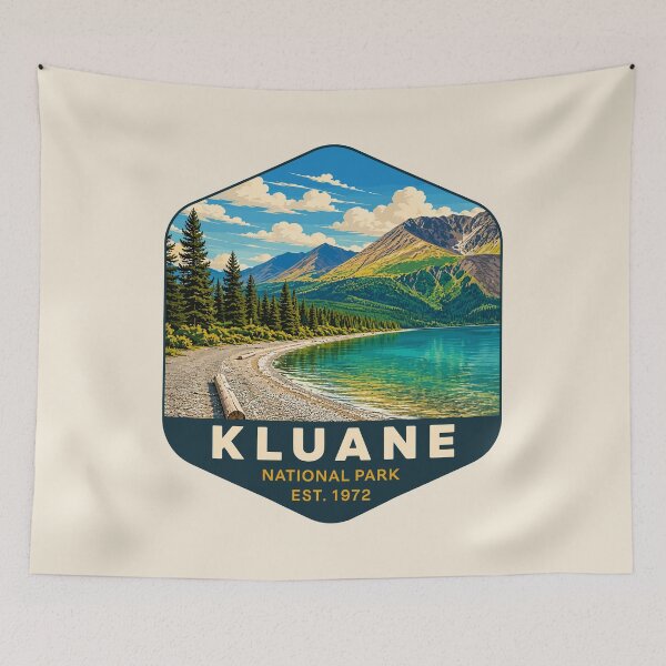 Item preview, Kluane National Park | Yukon Canada Mountain Adventure Design designed and sold by Gideon Emmerich.
