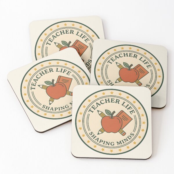 Item preview, Teacher Life Shaping Minds Badge designed and sold by Herodestroyer.