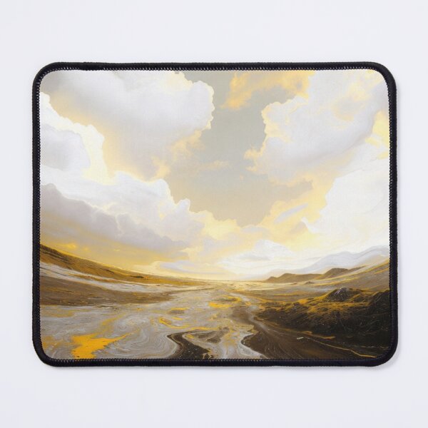Item preview, Gold Marble River & Gold Sky designed and sold by W Designs.