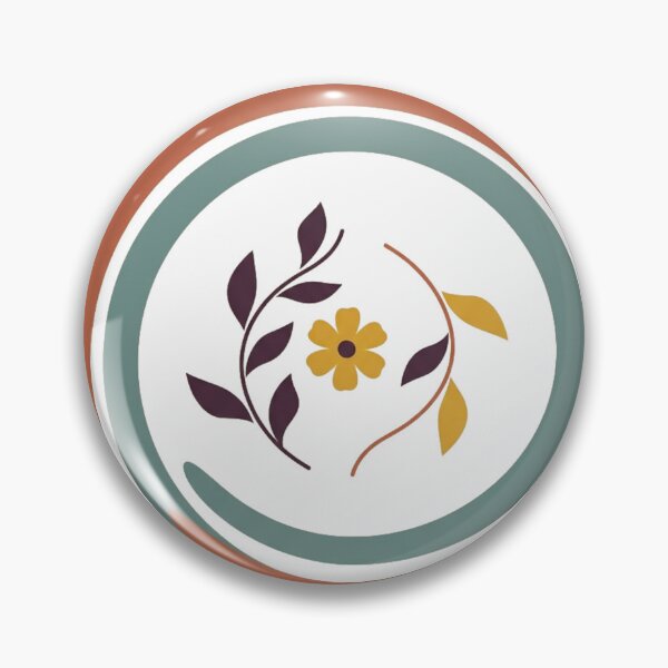 Item preview, Botanical Spiral Path – Minimal Abstract Organic Nature Art designed and sold by meghnad.