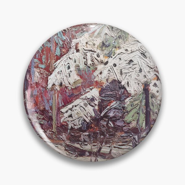 Item preview, Snow in the woods 1916 designed and sold by VeilOfPigments.
