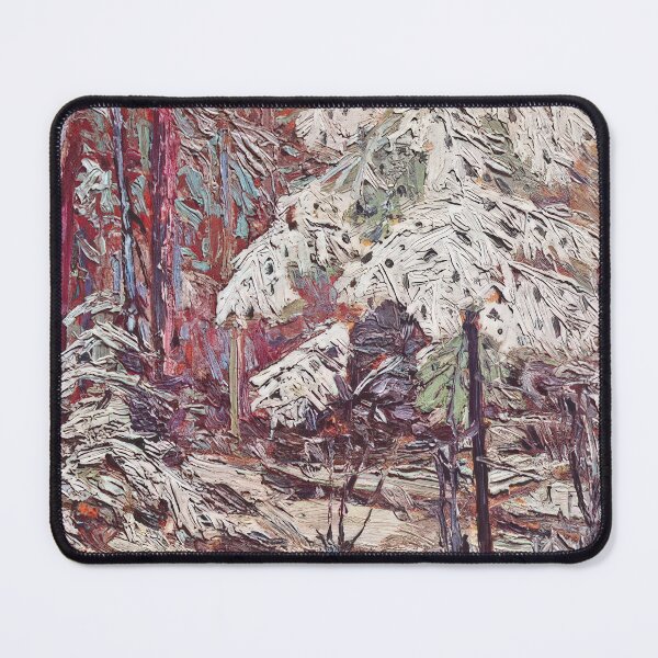 Item preview, Snow in the woods 1916 designed and sold by VeilOfPigments.