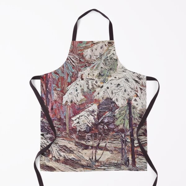 Item preview, Snow in the woods 1916 designed and sold by VeilOfPigments.