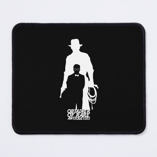 Item preview, Obtainer Of Rare Antiquities Adventurer Archaeologist Silhouette Art designed and sold by remamijo.