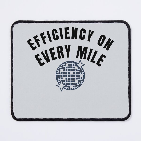 Item preview, Efficiency on Every Mile-V4 designed and sold by CHIEF-HAT STORE.