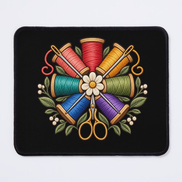 Item preview, Cozy Needlepoint Hobby Tools & Thread Art designed and sold by Georain.