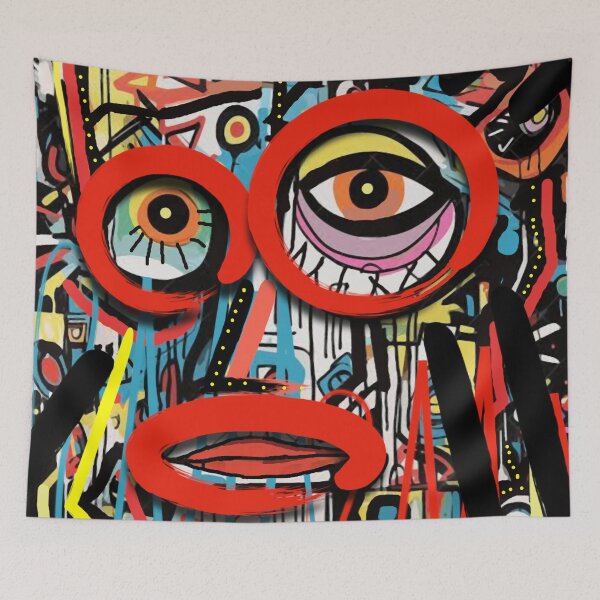 Item preview, Graffiti Portrait designed and sold by ViaARTfactory.
