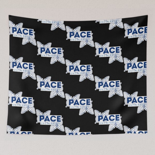 Item preview, Pace University Butterfly Sticker - Academic Pride Meets Nature'S Beauty designed and sold by vntgxprss.
