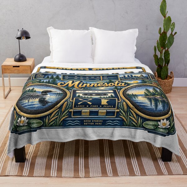 Item preview, Minnesota Gen X Boom Box designed and sold by Whimspired By Paxx.