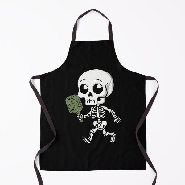 Aperçu de l'œuvre Pickleball squelette Spooky Dink créée et vendue par ZariahNey.