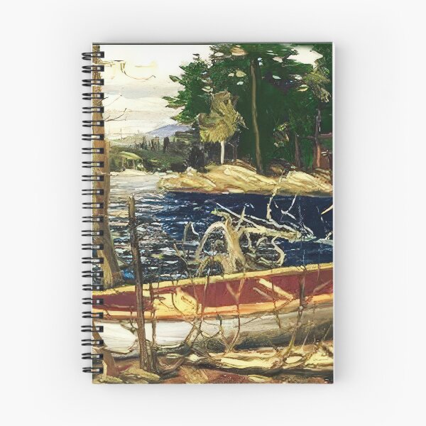 Item preview, The canoe 1912 designed and sold by VeilOfPigments.