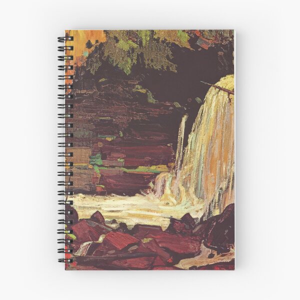Item preview, Woodland waterfall 1916 designed and sold by VeilOfPigments.