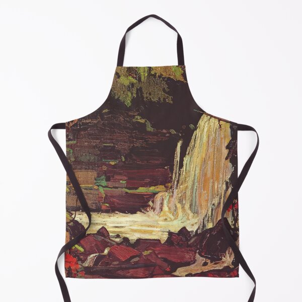 Item preview, Woodland waterfall 1916 designed and sold by VeilOfPigments.