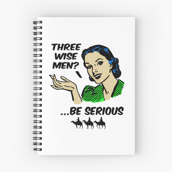 Item preview, Vintage Three Wise Men  Be Serious 111020 - Kerlz designed and sold by GuessNexted.