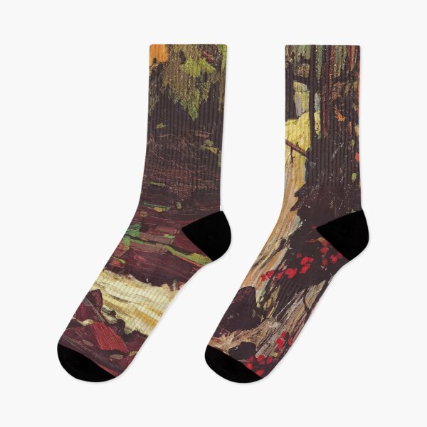 Item preview, Woodland waterfall 1916 designed and sold by VeilOfPigments.