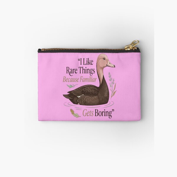 Item preview, Pink-headed Duck - I Like Rare Things Because Familiar Gets Boring designed and sold by Max Store.