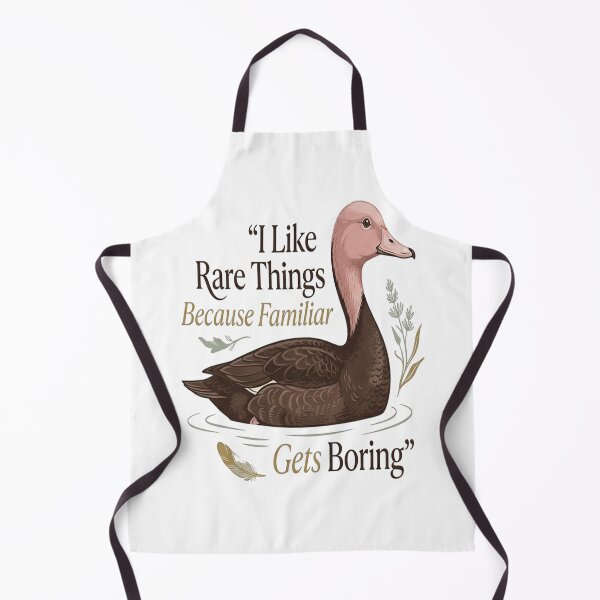 Item preview, Pink-headed Duck - I Like Rare Things Because Familiar Gets Boring designed and sold by Max Store.