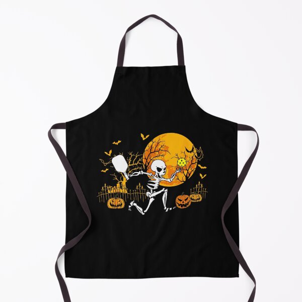 Item preview, Spooky Dink Skeleton Pickleball Sports Halloween Spooky Moon designed and sold by ZariahNey.