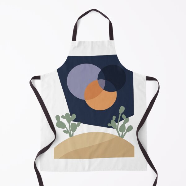 Item preview, Desert Moon Circles – Minimalist Abstract Celestial Nature Art designed and sold by meghnad.