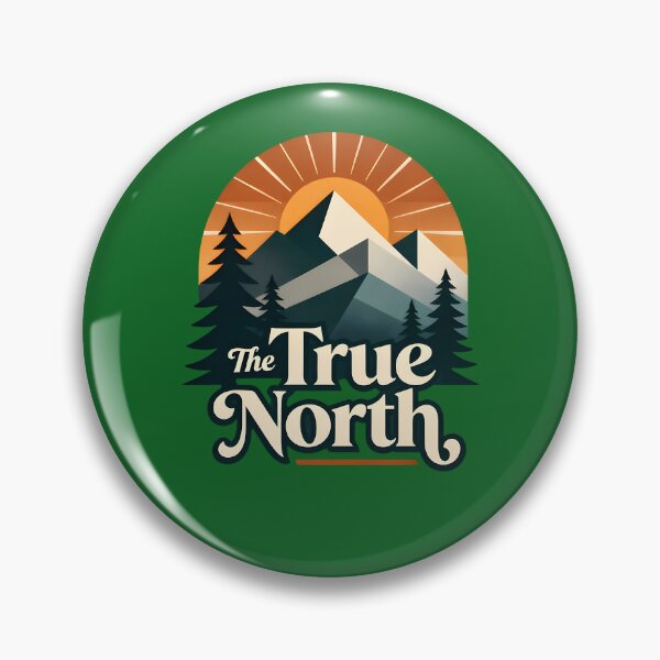 Item preview, The True North Minimalist Nature Design 631 designed and sold by Tinycraftyalien.