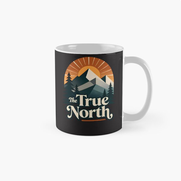 Artikelvorschau, Das minimalistische Naturdesign „The True North“ 631 entworfen und verkauft von Tinycraftyalien.