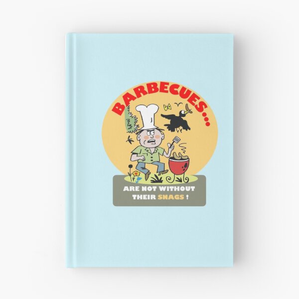 Item preview, Humorous Cartoon Barbecue Sausage Sizzle design designed and sold by Al Benge - NZ & Australian Art.