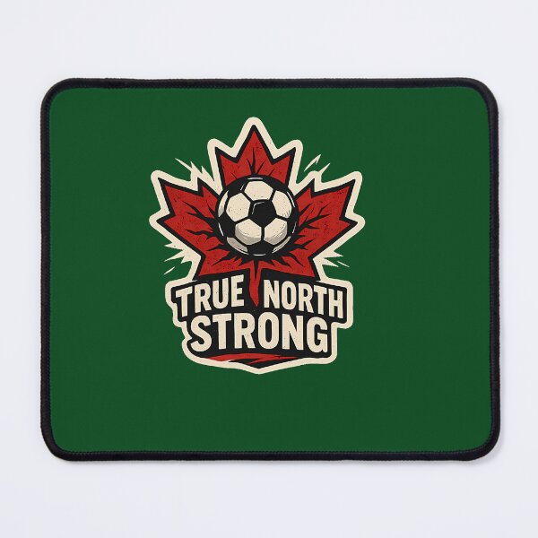 Item preview, True North Strong Soccer Emblem 233 designed and sold by Tinycraftyalien.