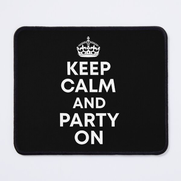 Item preview, Keep Calm And Party On Pink designed and sold by Pider-Vampire.