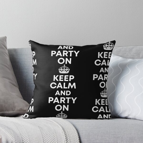 Item preview, Keep Calm And Party On Pink designed and sold by Pider-Vampire.