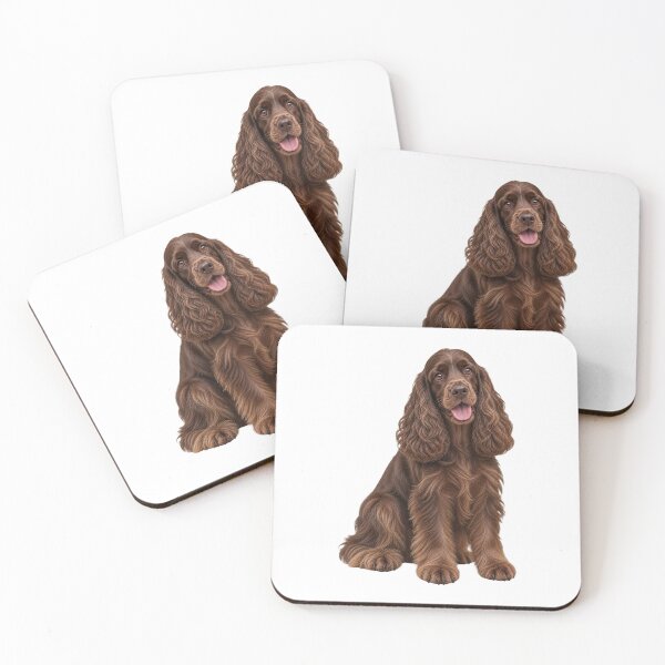 Item preview, Cocker Spaniel Red Brown Dog designed and sold by BackgroundND.