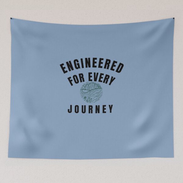 Item preview, Engineered for Every Journey-V4 designed and sold by CHIEF-HAT STORE.