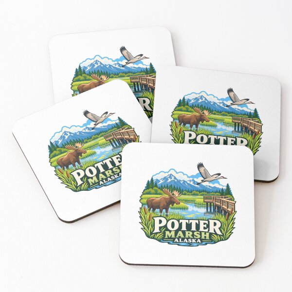 Item preview, Potter Marsh, Alaska designed and sold by Myra365Art.