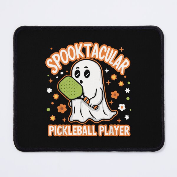 Item preview, Spooky Dink Spooktacular Pickleball Player Ghost Pumpkin designed and sold by ZariahNey.