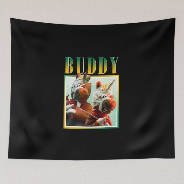 Item preview, Vintage Buddy Unicorn, Buddy Horror Show 2026 designed and sold by jentochicken.