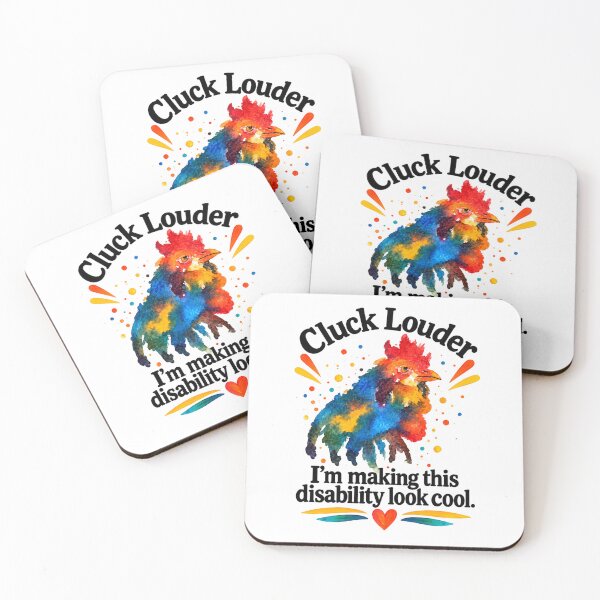 Item preview, Cluck Louder – I’m Making This Disability Look Cool designed and sold by newsuept25.art.