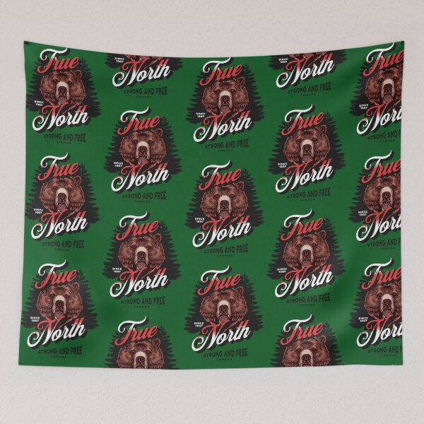 Item preview, True North Strong And Free Maple Leaf 115 designed and sold by Tinycraftyalien.